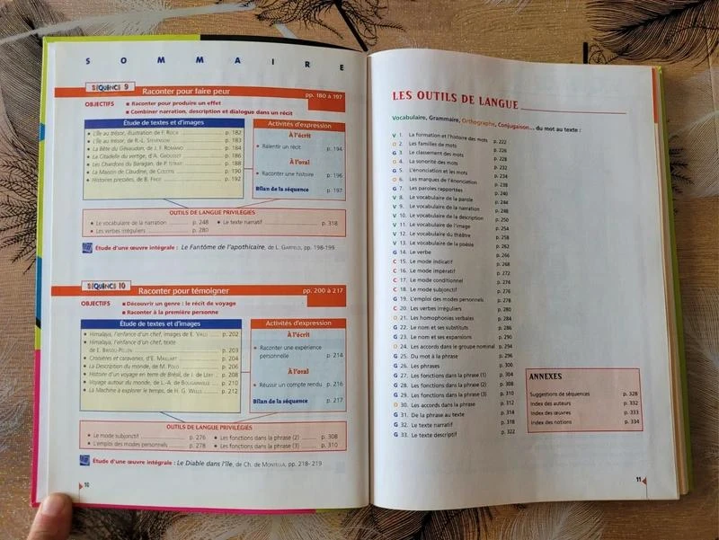 TextoCollège 5e - French - Student Book - Edition 2001 - French in Season – photo 4